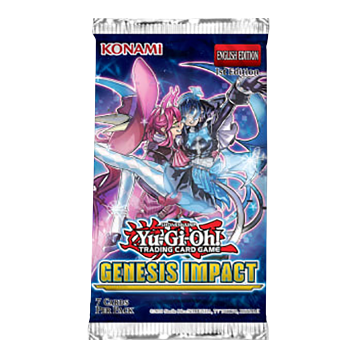 Yu-Gi-Oh! - Genesis Impact Booster Pack (7 Cards)