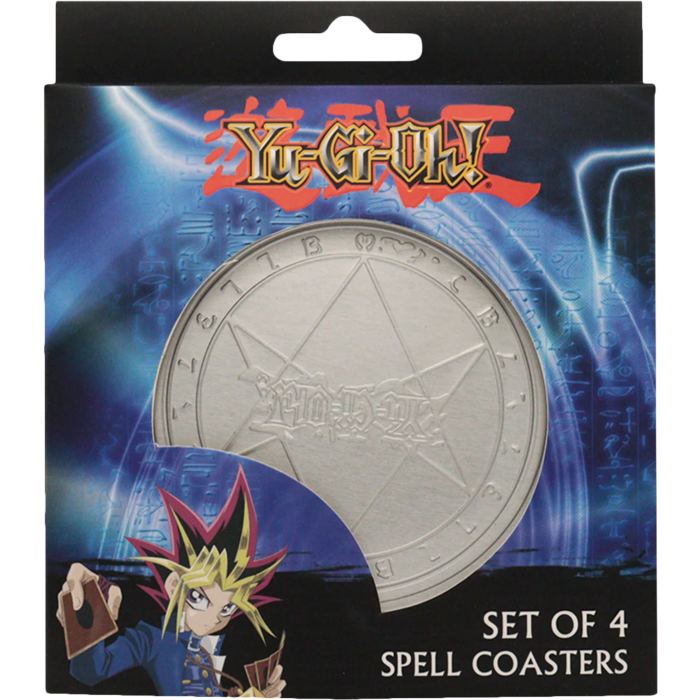 Yu-Gi-Oh! - Embossed Metal Coasters 4-Pack