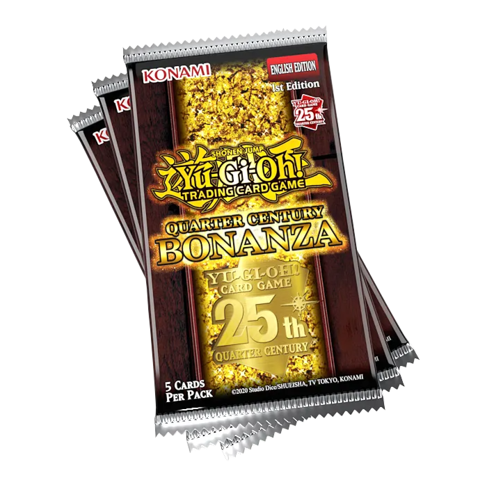 Yu-Gi-Oh! - 25th Anniversary Quarter Century Bonanza 3-Booster Tuckbox