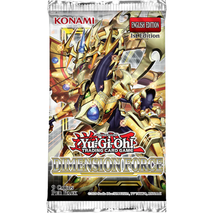 Yu-Gi-Oh! - Dimension Force Booster Pack (9 Cards)