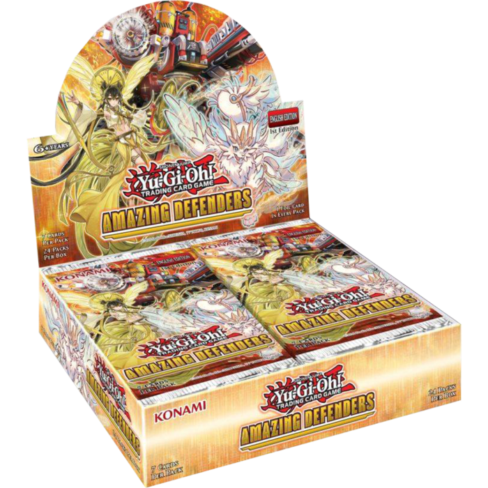 Yu-Gi-Oh! - Amazing Defenders Card Game Booster Box (24 Packs)