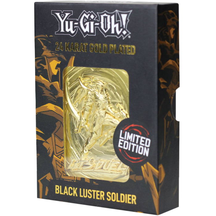 Yu-Gi-Oh! - Black Luster Soldier 24k Gold Card