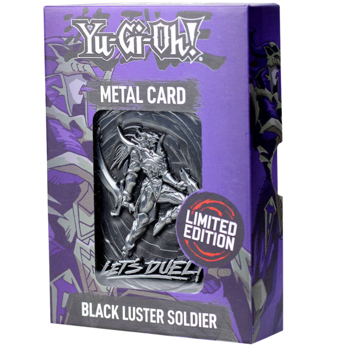 Yu-Gi-Oh! - Black Luster Soldier Metal Card