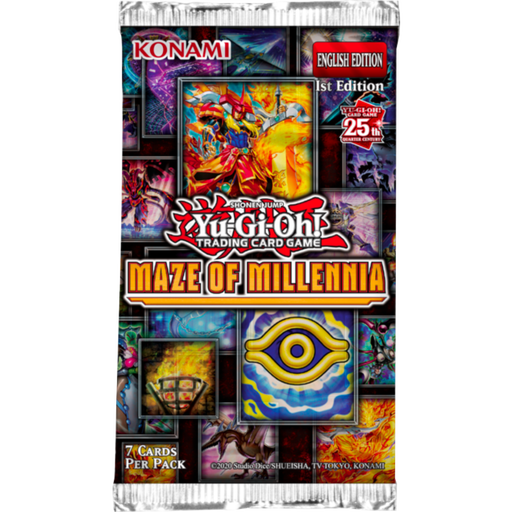 Yu-Gi-Oh! - Maze of Millennia Booster Pack (7 Cards) - Tcg Series