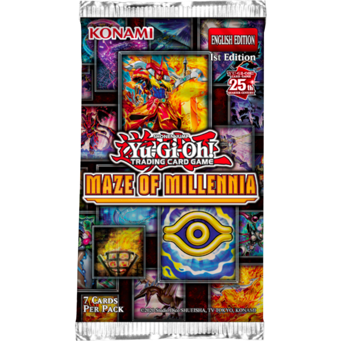 Yu-Gi-Oh! - Maze of Millennia Booster Pack (7 Cards) - Tcg Series