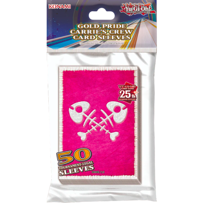 Yu-Gi-Oh! - Gold Pride Carrie's Crew Deck Protector Sleeves (50 Count)