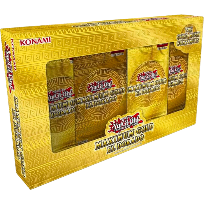 Yu-Gi-Oh! - Maximum Gold El Dorado Booster 4-Pack