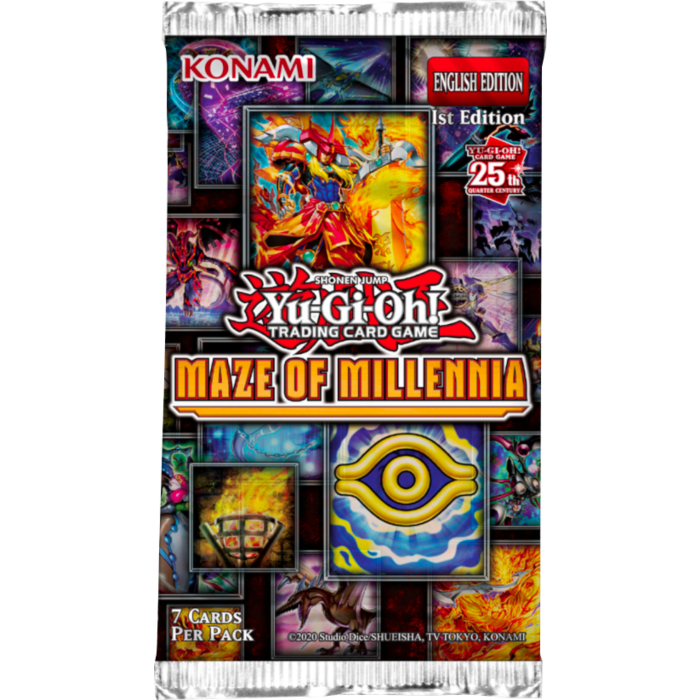 Yu-Gi-Oh! - Maze of Millennia Booster Pack (7 Cards)