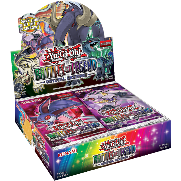 Yu-Gi-Oh! - Battles of Legend: Crystal Revenge Booster Box (24 Packs)