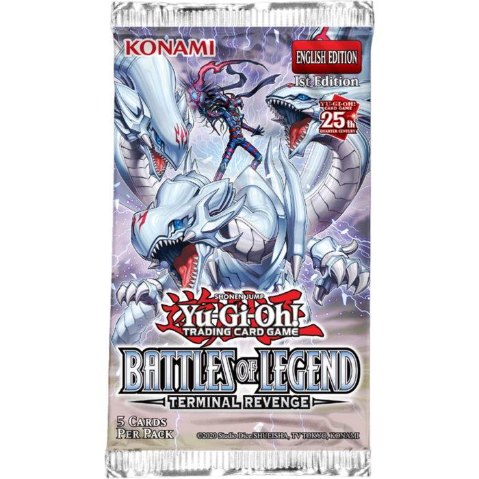 Yu-Gi-Oh! - Battles of Legend: Terminal Revenge Booster Pack (5 Cards)