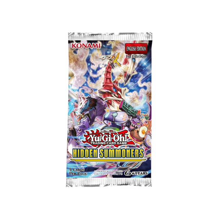 Yu-Gi-Oh! - Hidden Summoners Booster Pack (5 Cards)