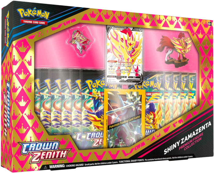 Pokemon - Crown Zenith Shiny Zamazenta Premium Figure Collection Box Set