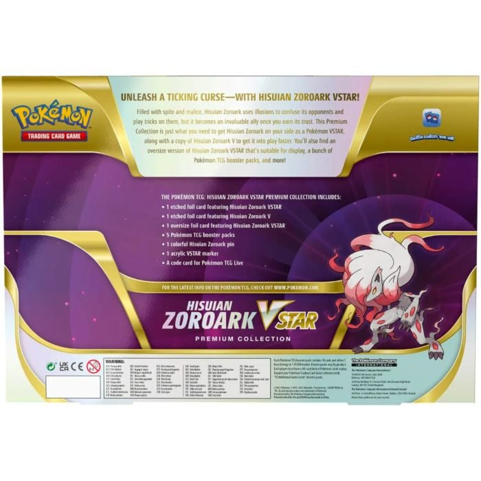 Pokemon - Hisuian Zoroark VSTAR Premium Collection Box Set