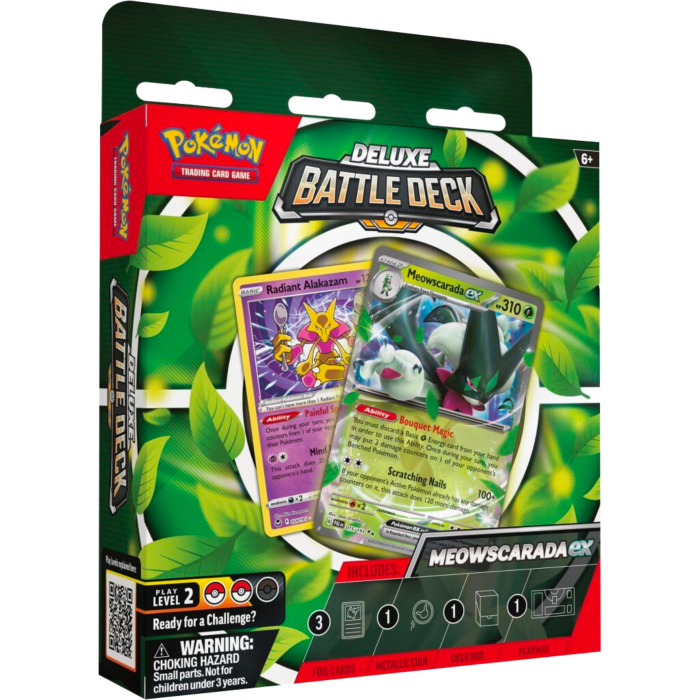 Pokemon - Meowscarada ex Deluxe Battle Deck