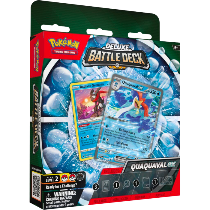 Pokemon - Quaquaval ex Deluxe Battle Deck