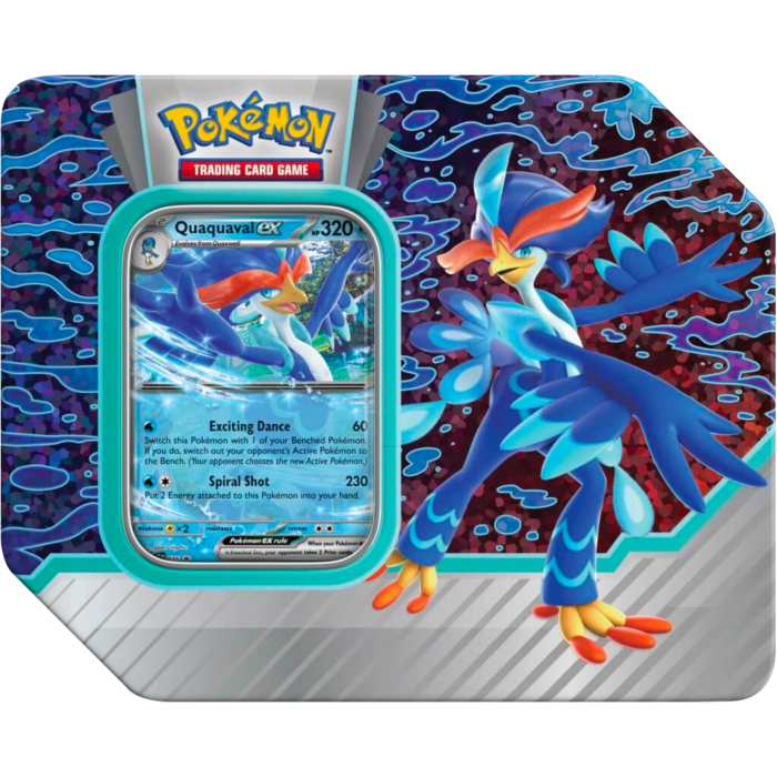 Pokemon - Quaquaval ex Paldea Partners Tin