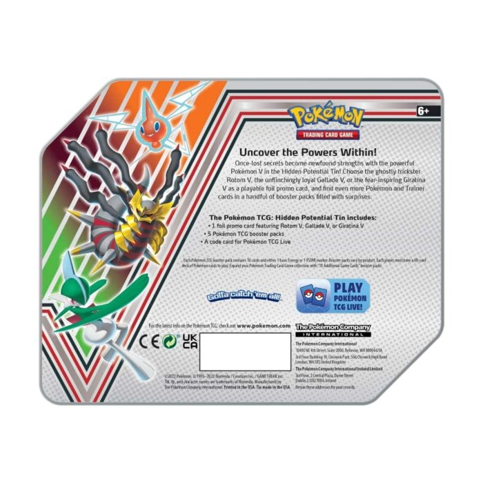 Pokemon - Rotom V Hidden Potential Tin