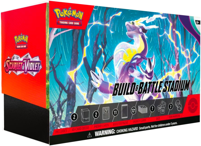 Pokemon - Scarlet & Violet 1 Build & Battle Stadium Box