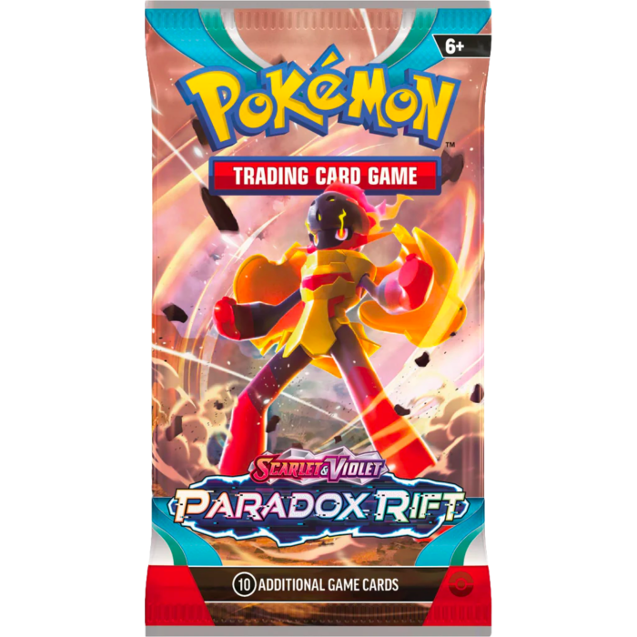 Pokemon - Scarlet & Violet 4 Paradox Rift Booster Pack (10 Cards)