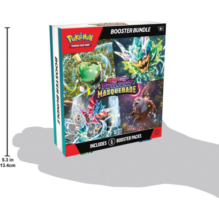 Pokemon - Scarlet & Violet 6 Twilight Masquerade Booster Bundle (6 Packs)