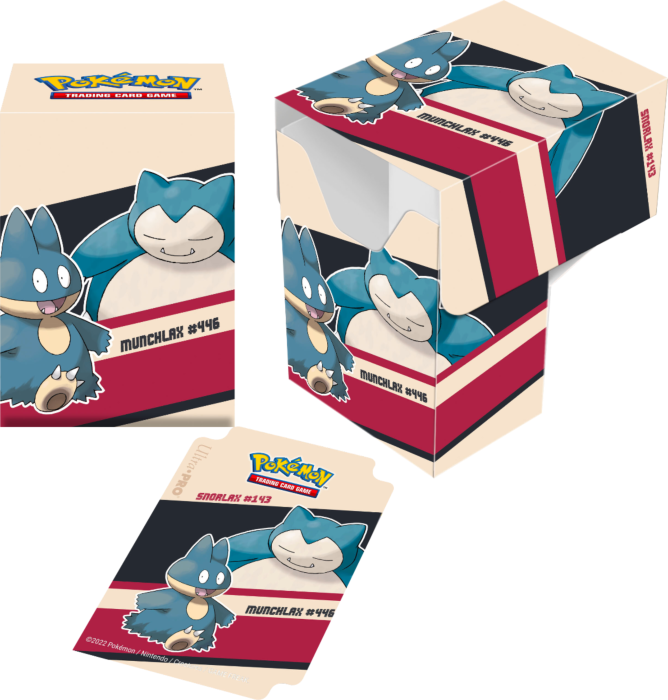 Pokemon - Snorlax & Munchlax Full-View Deck Box