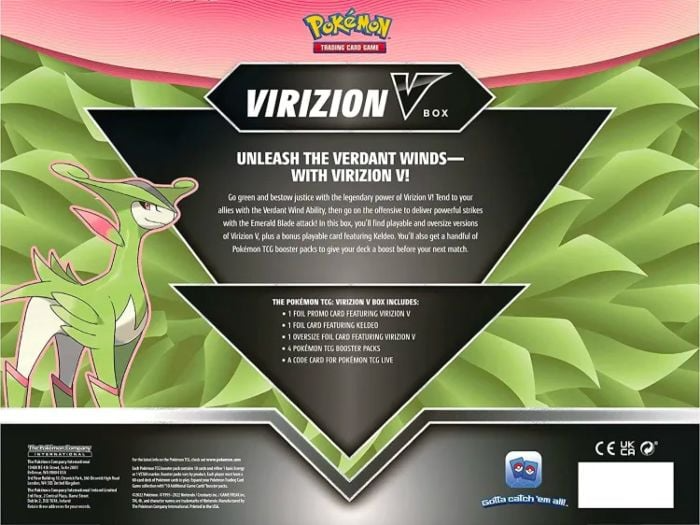 Pokemon - Virizion V Box Set