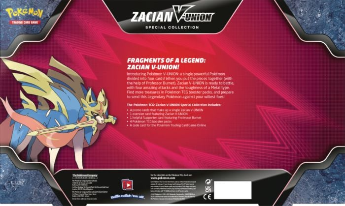 Pokemon - Zacian V-Union Special Collection Box Set